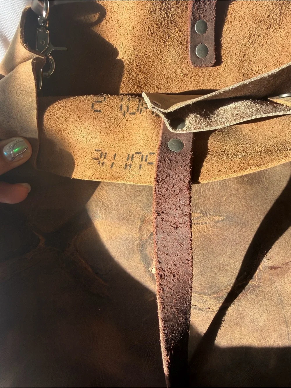 Anney Life Leather Cognac tote